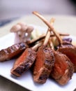 Grilled Lamb Chops Royalty Free Stock Photo