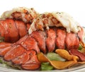 Grilled Lobster Tail With Asparagus