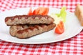 Grilled minced meat sticks cevapcici