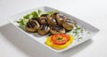 Grilled mushrooms