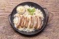 Grilled nuremberger bratwurst