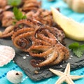 Grilled octopus