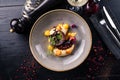 Grilled Octopus appetizer food concept image