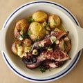 Grilled octopus with batatas a murro