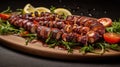 Grilled octopus is a flavorful delicacy, ideal for a festive feast