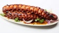 Grilled Octopus With Green Onions And Herbs - He Jiaying Style