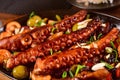 Grilled octopus plate