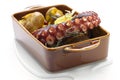 Grilled octopus with potatoes, Portuguese cuisine