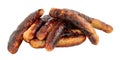 Grilled Pork Chipolata Sausages Royalty Free Stock Photo