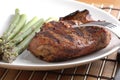 Grilled Pork Chop Royalty Free Stock Photo