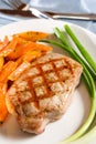 Grilled pork chop Royalty Free Stock Photo