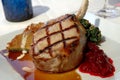 Grilled pork chop Royalty Free Stock Photo