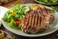 Grilled pork chops Royalty Free Stock Photo