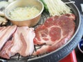 Grilled Pork Korea Royalty Free Stock Photo