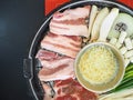 Grilled Pork Korea Royalty Free Stock Photo