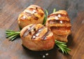 Grilled pork medallions Royalty Free Stock Photo