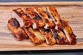 Grilled pork ribs Royalty Free Stock Photo