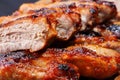 Grilled pork ribs Royalty Free Stock Photo