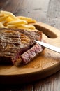 Grilled porterhouse with french fry