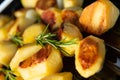 Grilled potatos with rosemary