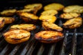 Grilled potatos