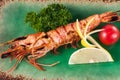 Grilled prawn