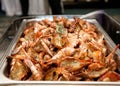 Grilled Prawns In Bain-Marie Tray