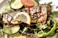 Grilled Rainbow Trout Royalty Free Stock Photo