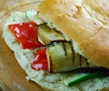 Grilled Ratatouille Muffuletta Sandwich