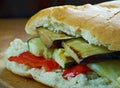 Grilled Ratatouille Muffuletta Sandwich