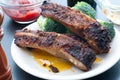 Grilled Ribs Royalty Free Stock Photo