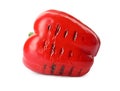 Grilled ripe paprika pepper