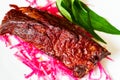 Roasted Beef tenderloin fillet Royalty Free Stock Photo