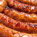 Grilled sausages Royalty Free Stock Photo