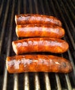 Grilled sausages Royalty Free Stock Photo
