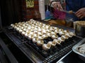 Grilled Sea Snail Food . Royalty Free Stock Photo