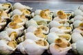Grilled Sea snails at Taiwan Royalty Free Stock Photo
