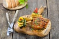 Grilled seitan Royalty Free Stock Photo