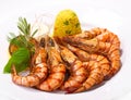 Grilled shrimp