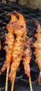 Grilled Shrimp Royalty Free Stock Photo