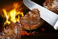 Grilled steak barbecue Royalty Free Stock Photo