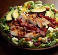 Grilled Steak Salad with Fresh Greens and Veggies