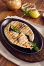 Grilled swordfish Royalty Free Stock Photo