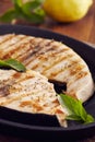 Grilled swordfish Royalty Free Stock Photo