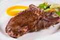 Grilled t-bone steak Royalty Free Stock Photo