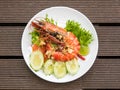 Grilled Tiger prawn