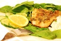Grilled tilapia fish Royalty Free Stock Photo