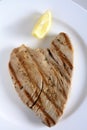 Grilled tuna steak Royalty Free Stock Photo