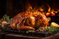 grilled turkey with herbs