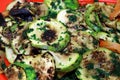 Grilled zucchini Royalty Free Stock Photo